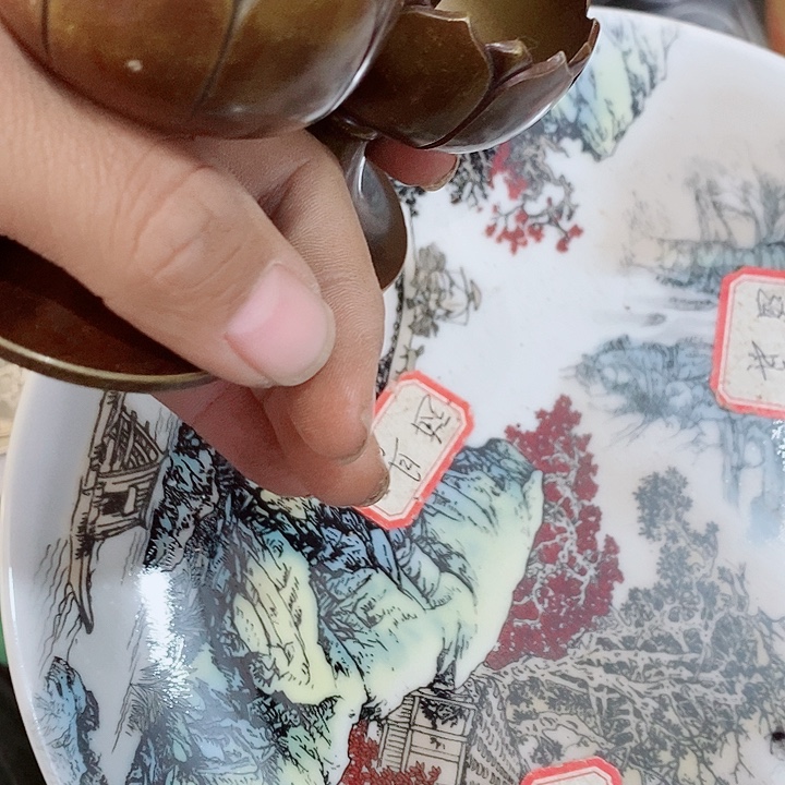 瓷片工艺品瓷片瓷片