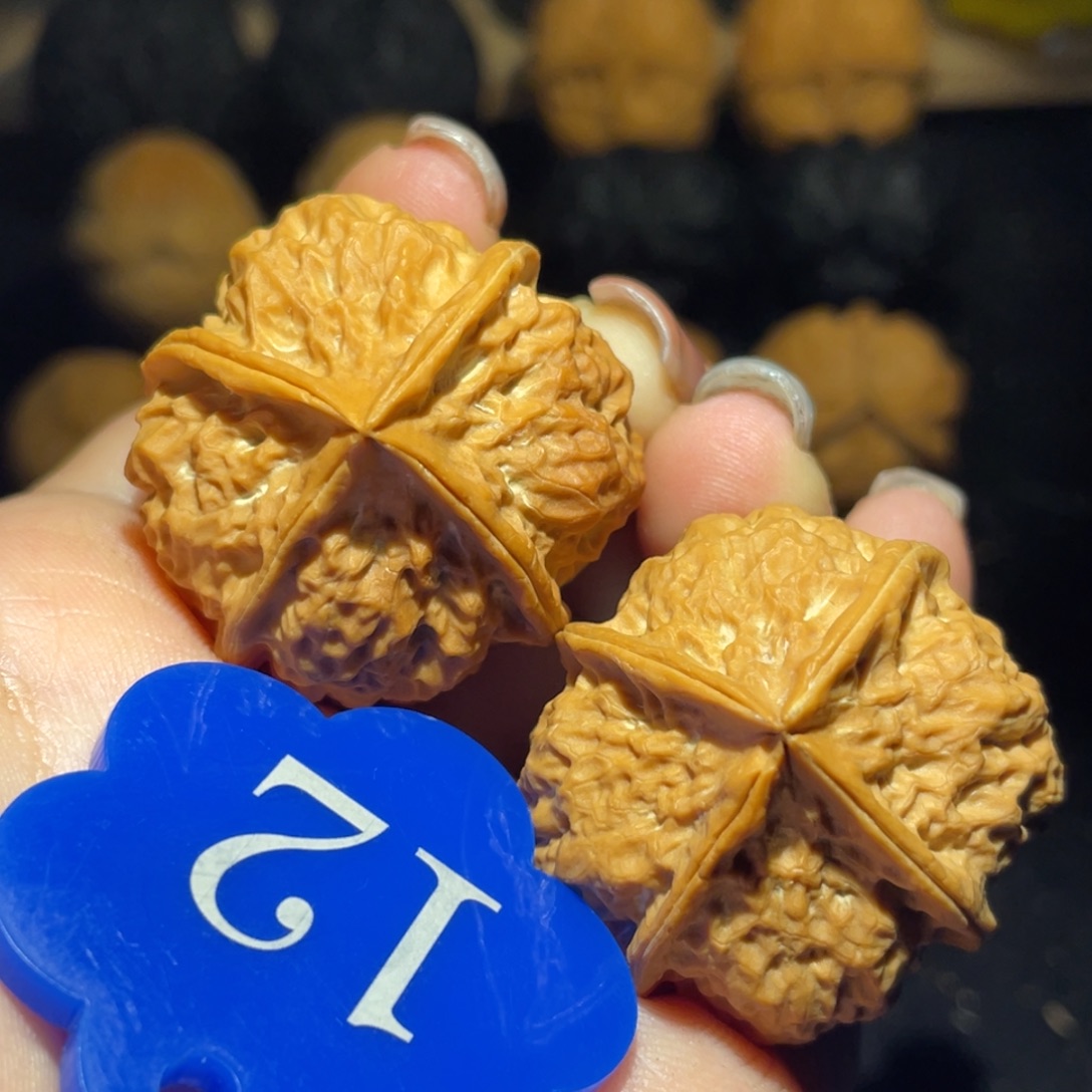 磕尖33尺寸核桃。   