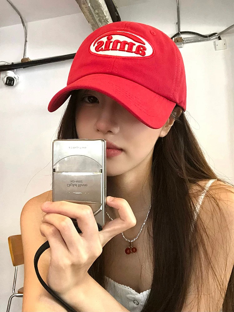 韩版ins大头围韩版棒球帽防晒百搭休闲刺绣显脸小遮阳鸭舌帽子