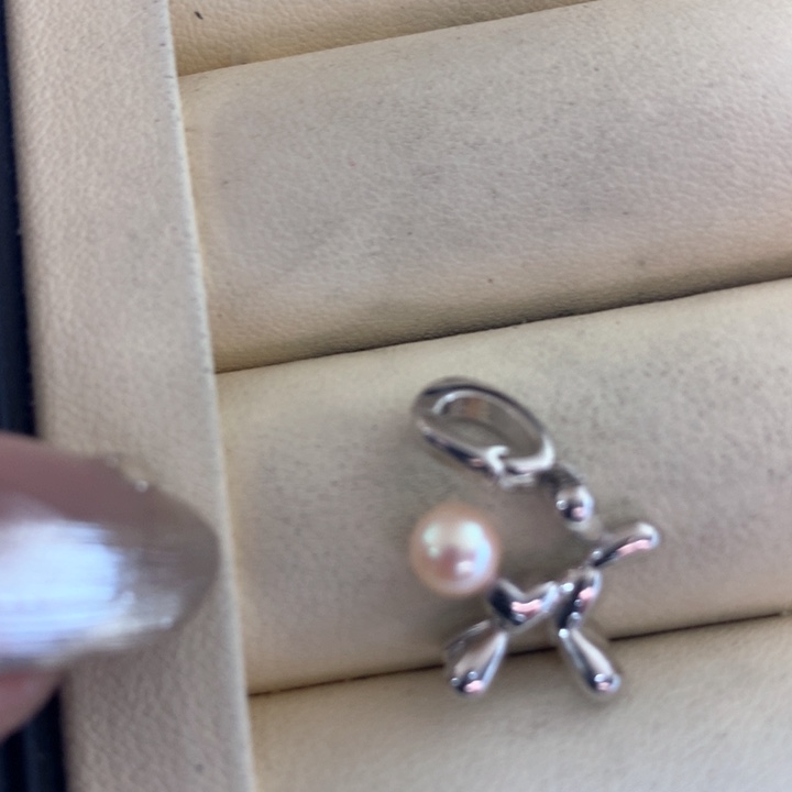 颈饰银S925镶嵌海水珍珠