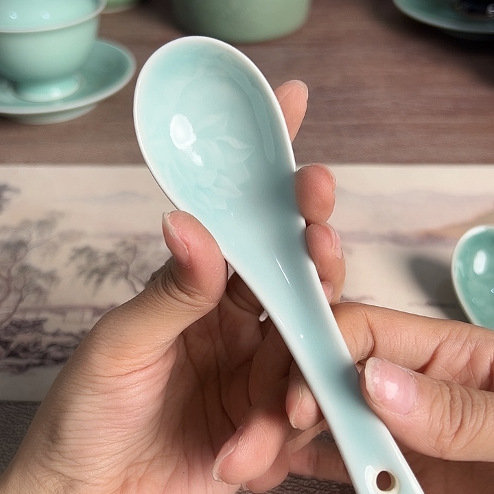 小米茶器龙泉青瓷