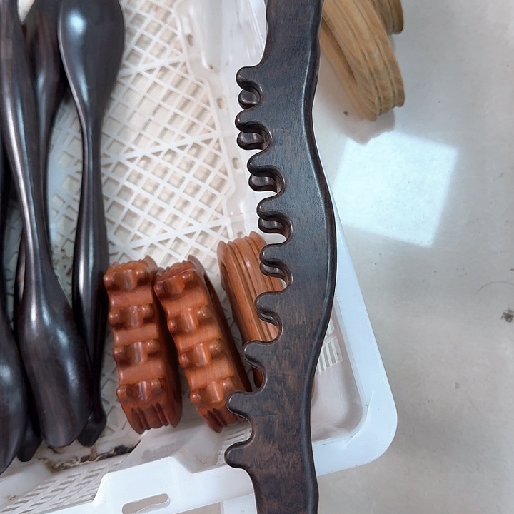 紫光檀木30厘米放松工具我裂