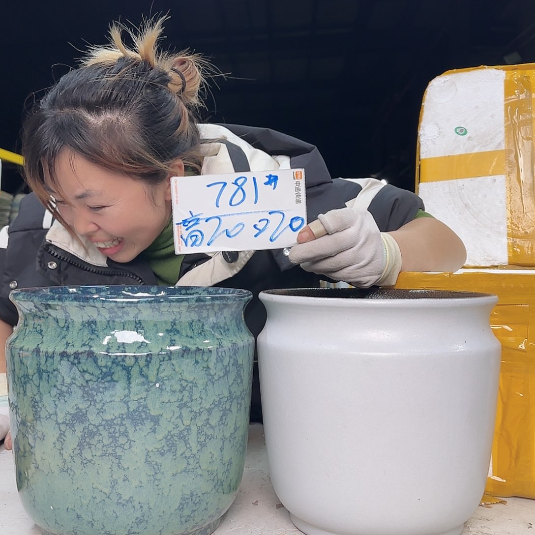 紫砂花盆云上花盆直播1223-781