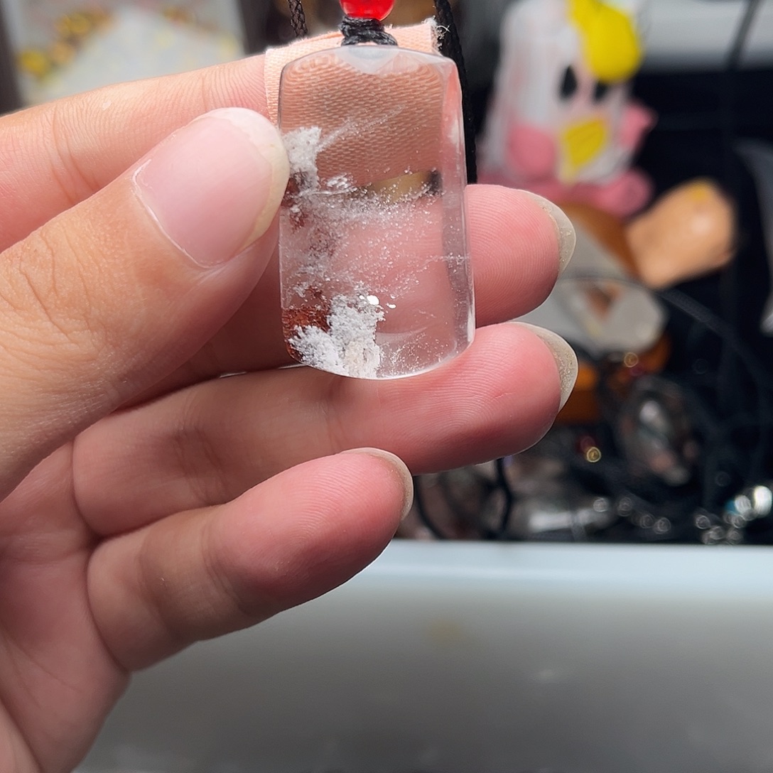 拉***宝银S925镶嵌颈饰水晶