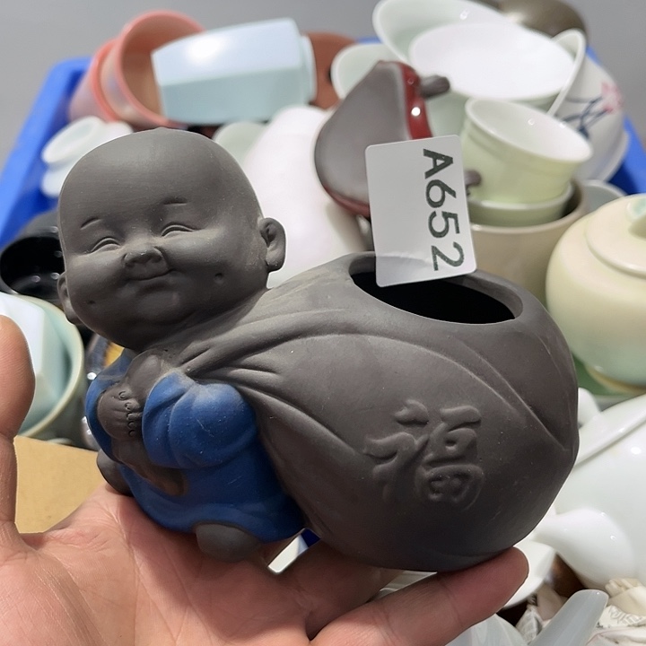 茶具默认微瑕瓷器、茶具、壶、摆件，介意勿拍 