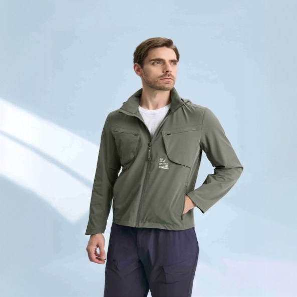 诺帝卡 简约舒适薄外套-223JM23013BP