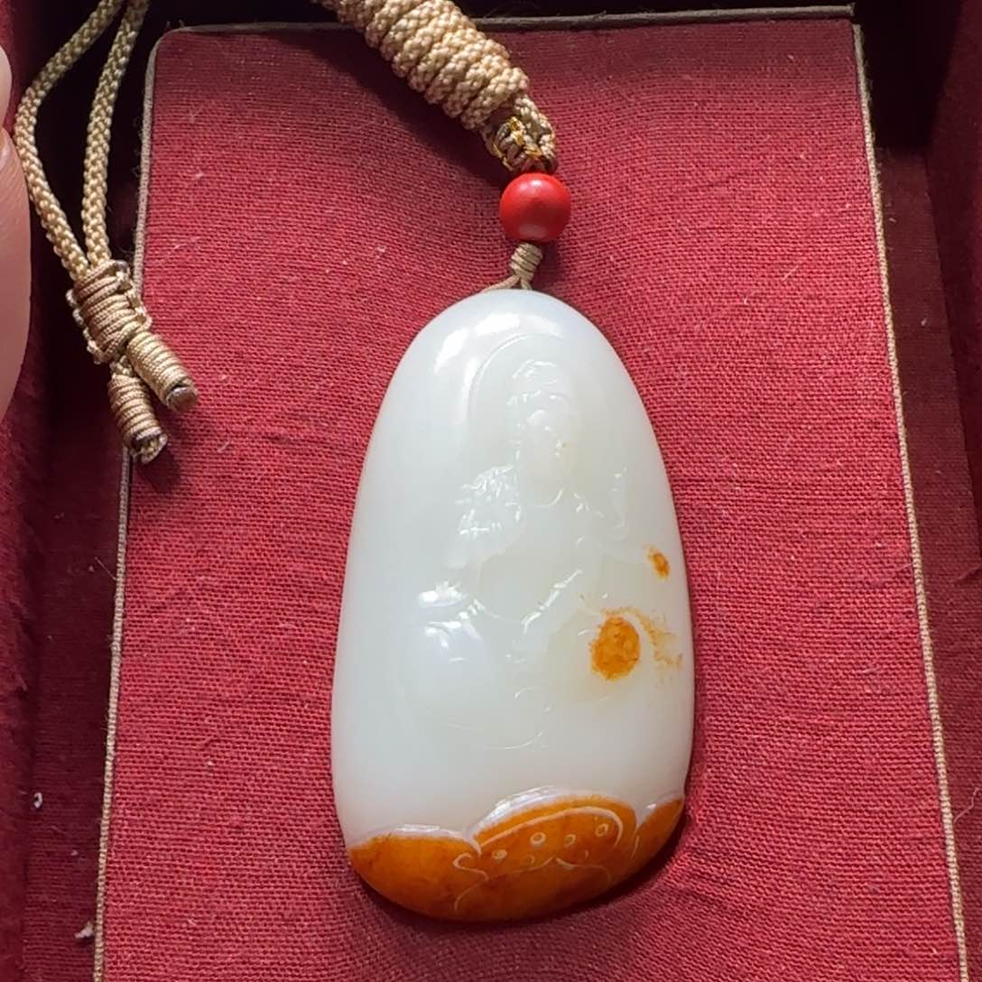 和田玉挂件未镶嵌