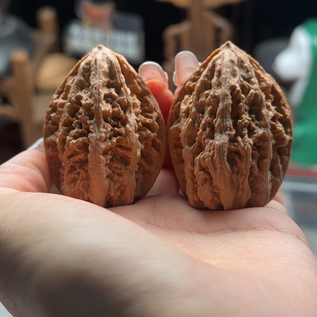 文玩核桃把件关东木子楸百核58