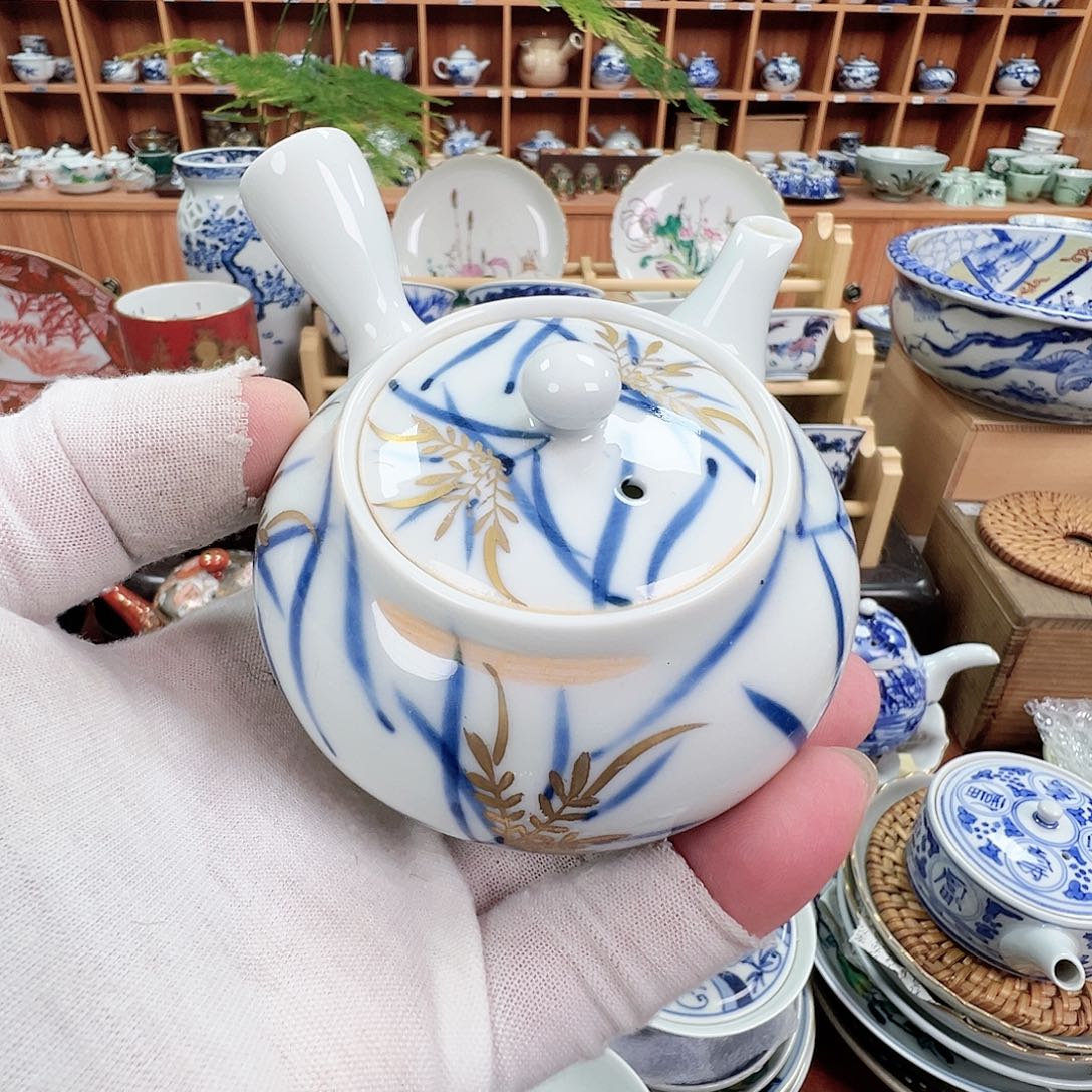 柴窑茶具茶壶茶杯盘子