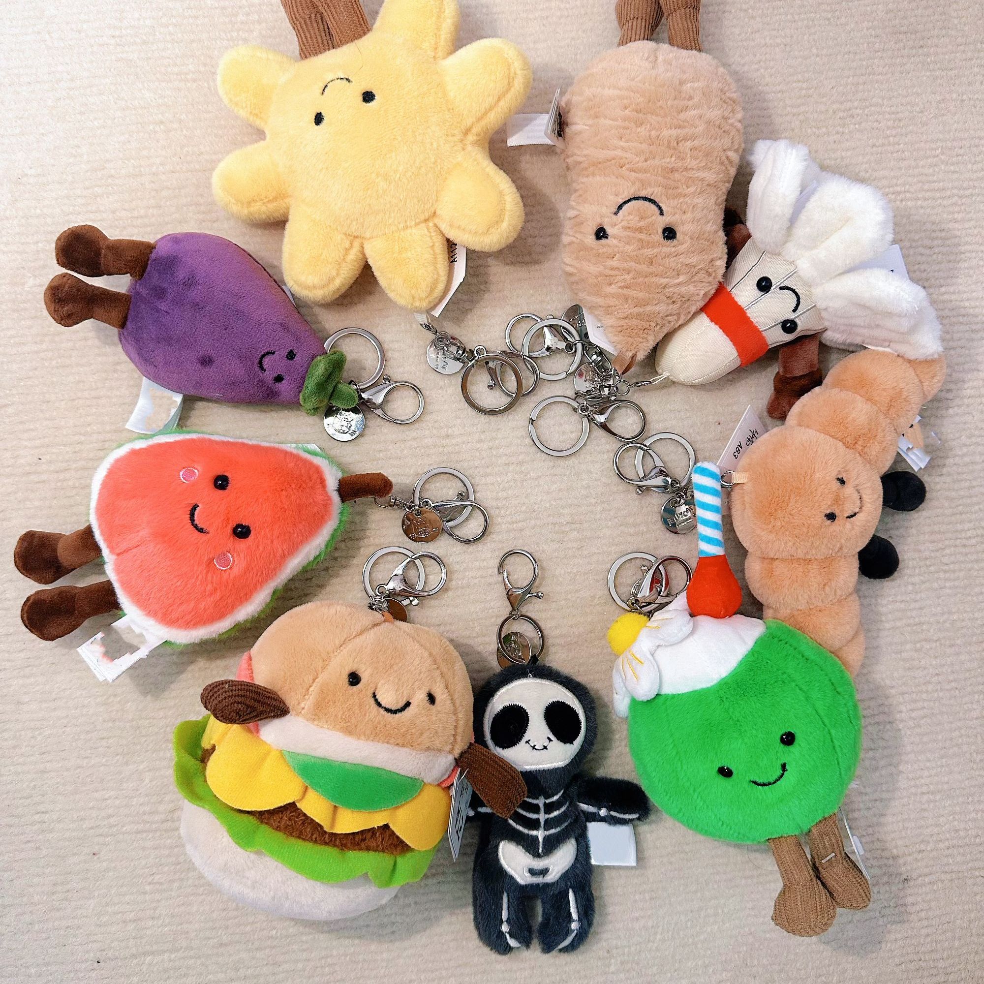 【挂件集合】可爱趣味创意钥匙扣背包挂件
