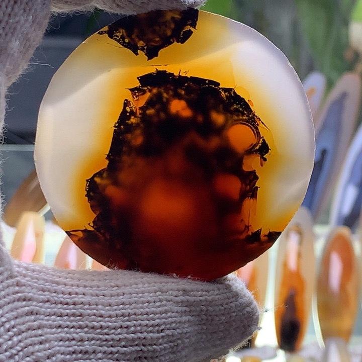 未镶嵌玛瑙/玉髓珠宝半成品70