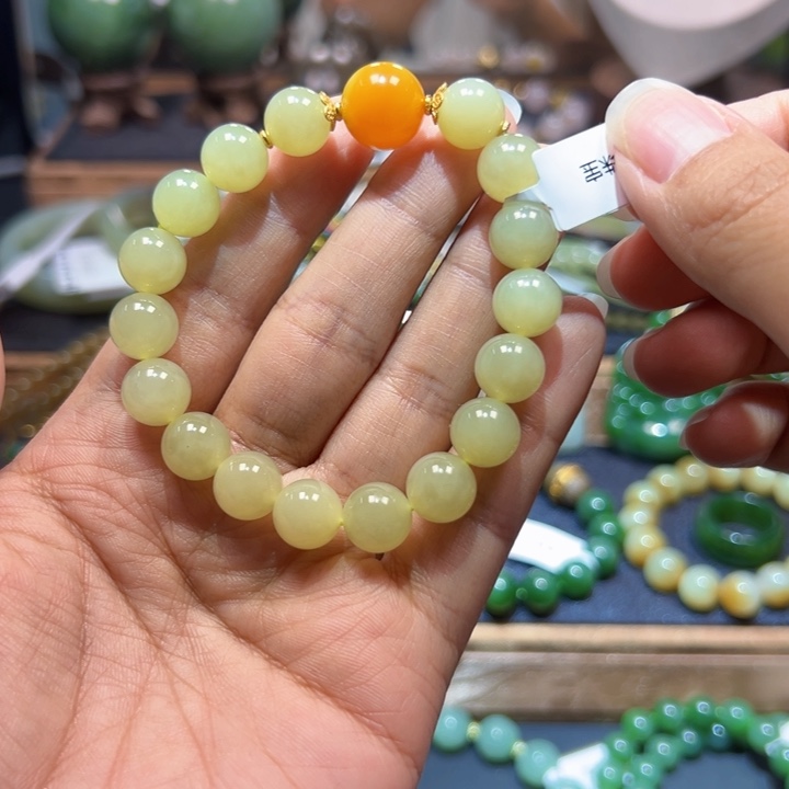 未镶嵌手串和田玉