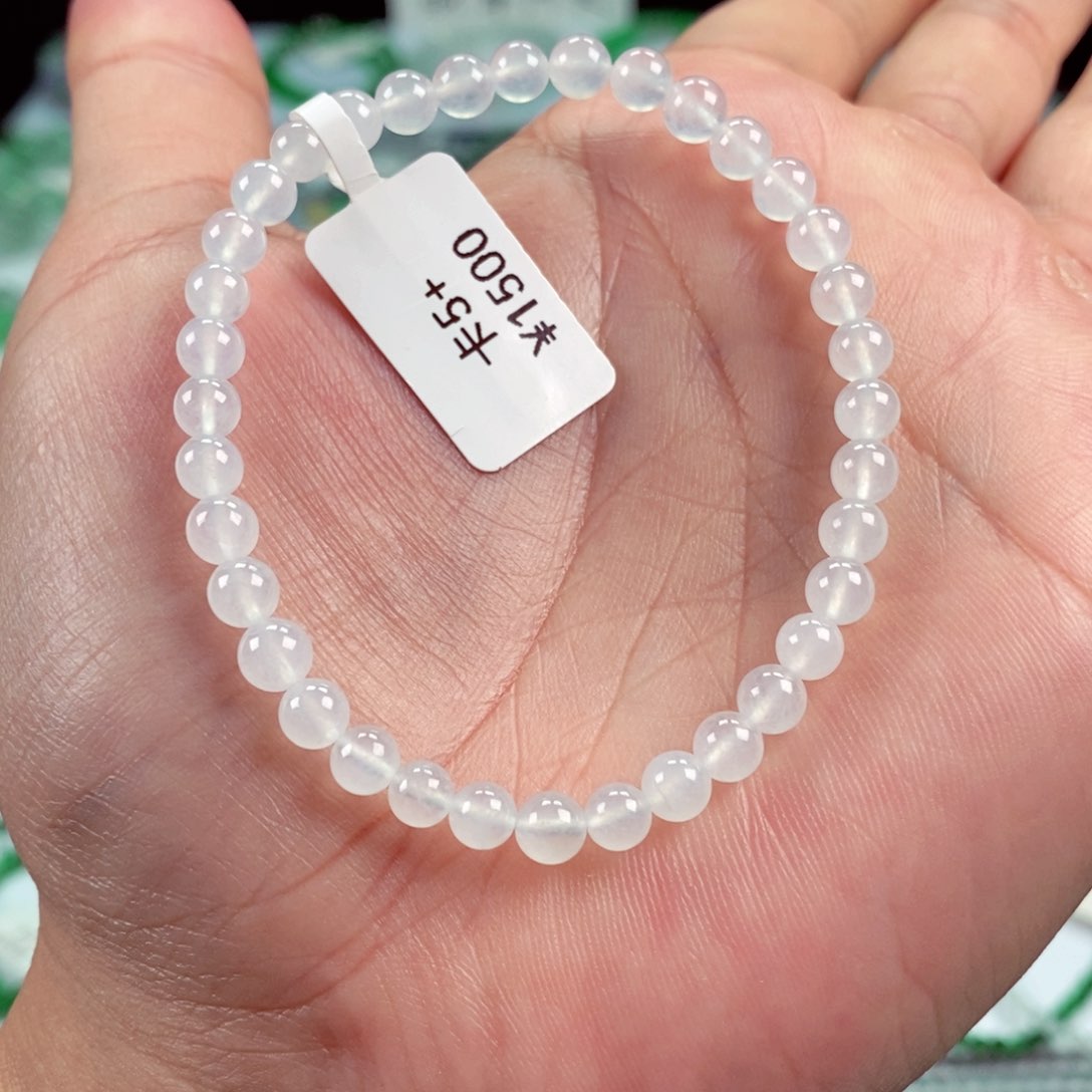 未镶嵌手链翡翠卡5+