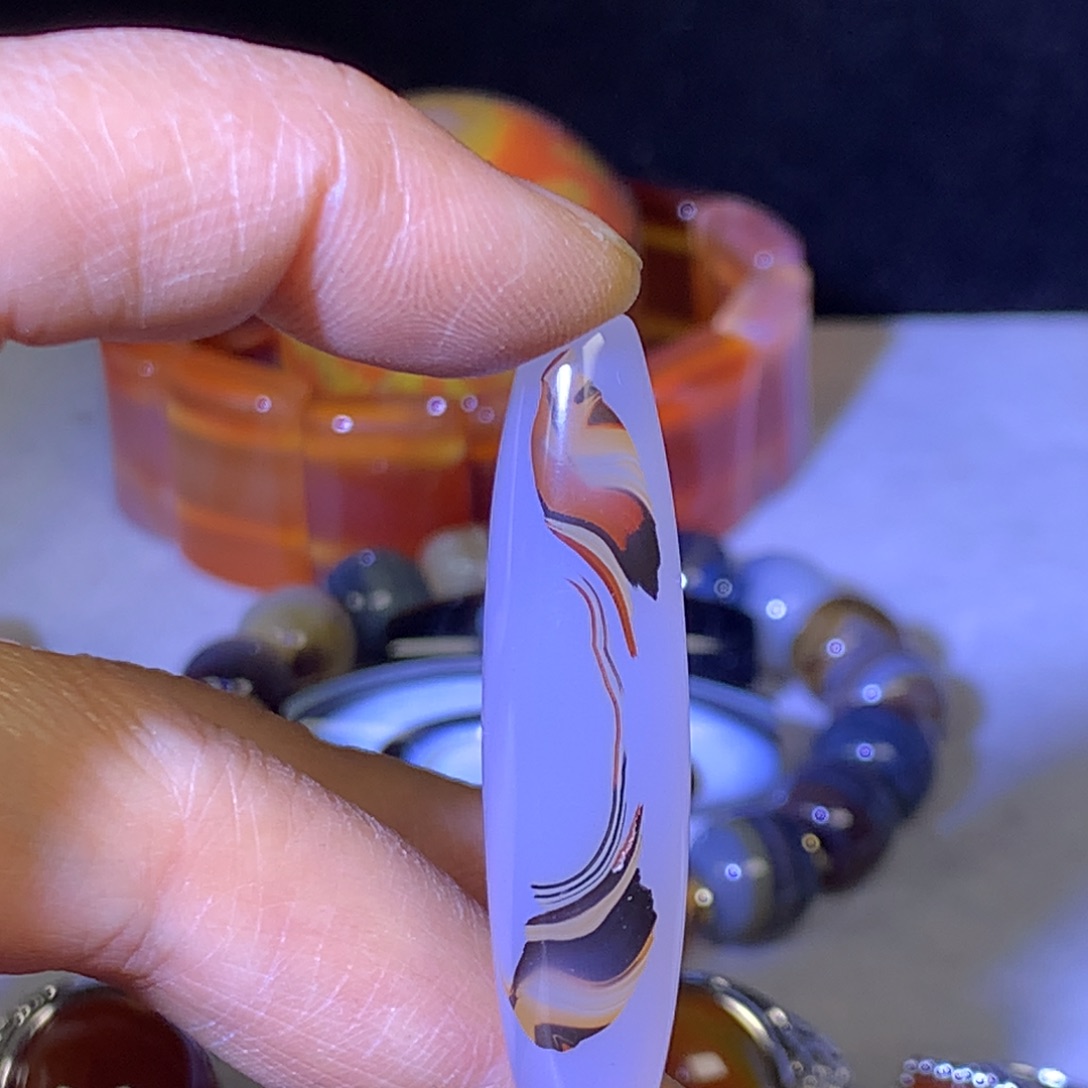 玛瑙/玉髓未镶嵌颈饰