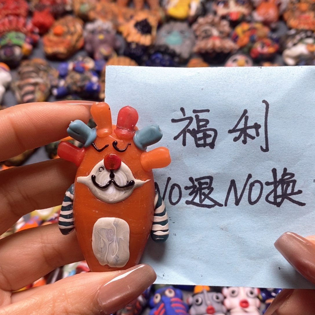 琉璃颈饰印度尼西亚修复no退换