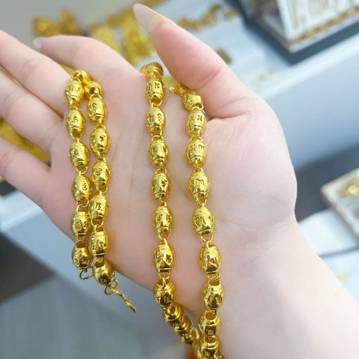 六字真言项链 精美款