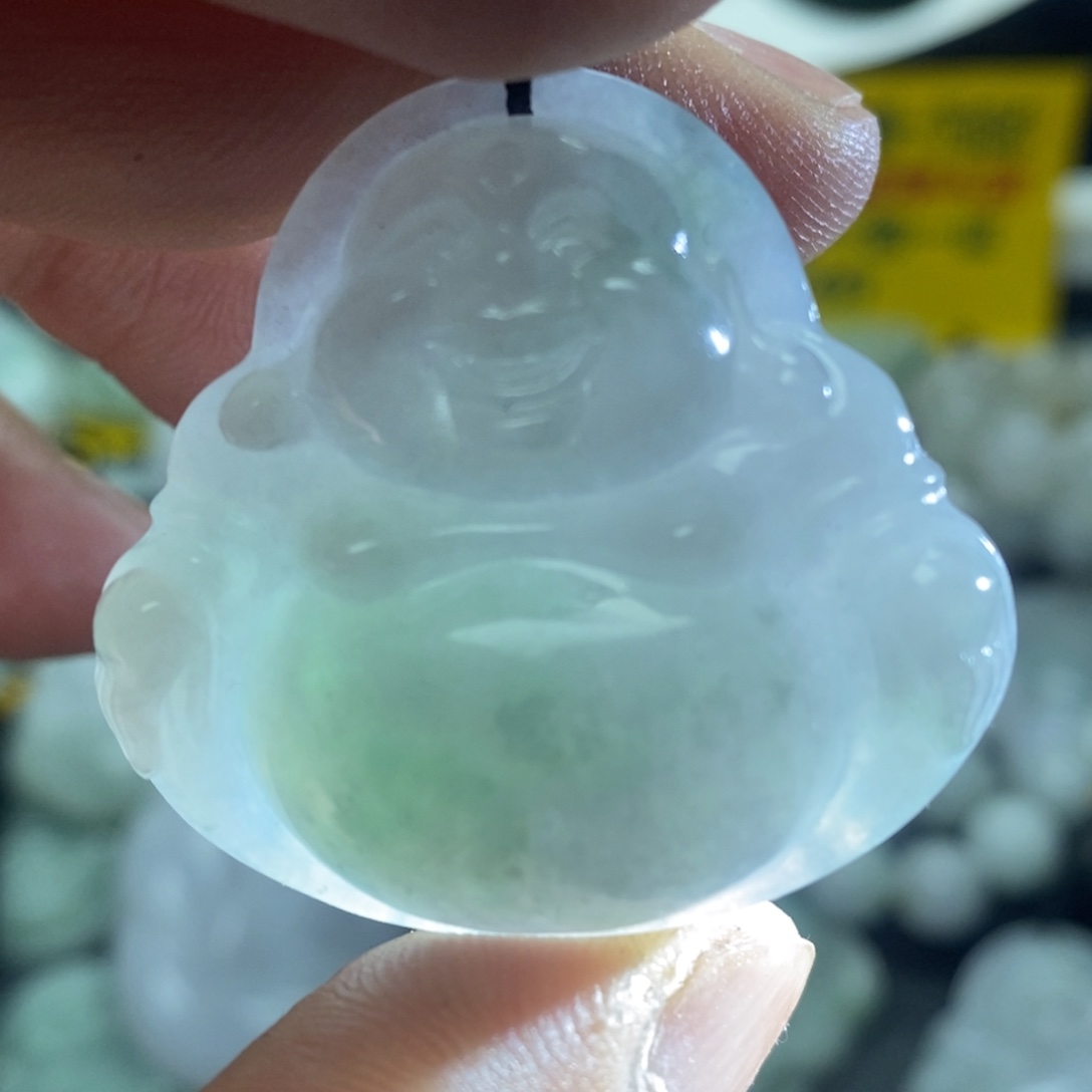 翡翠未镶嵌颈饰天然缅甸翡翠