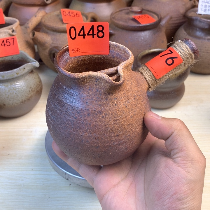 云南手工柴烧烤茶罐300毫升