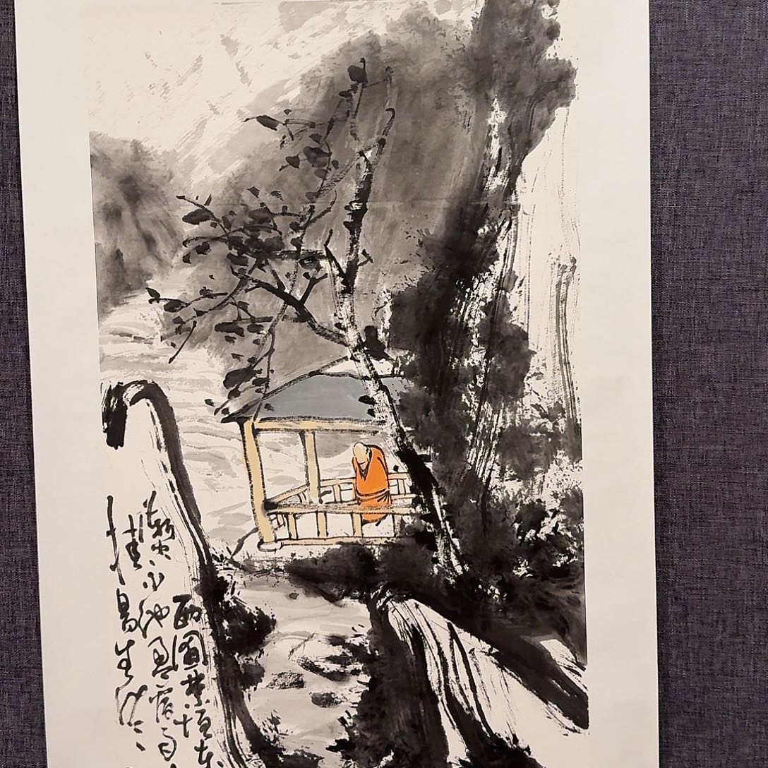 国画雷公老师作品画作
