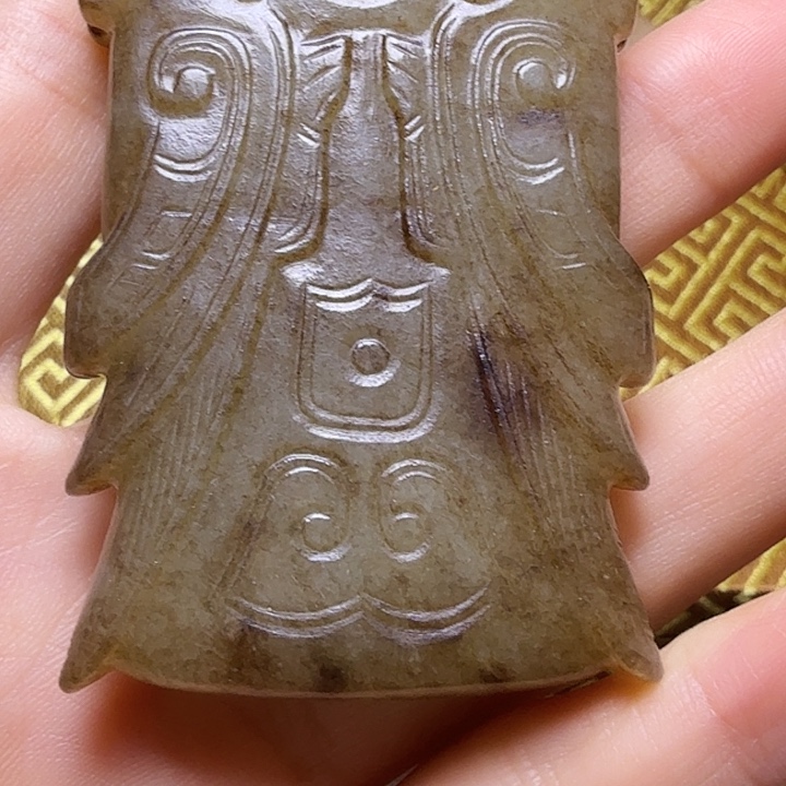 喵***咪颈饰未镶嵌和田玉（糖玉）