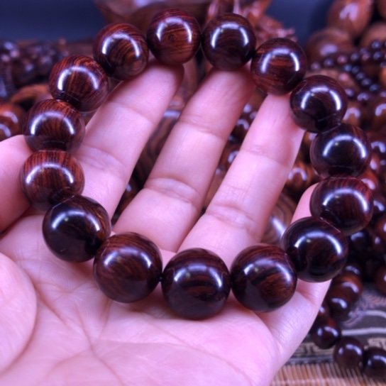 时***A手串/手链黄花梨/降香黄檀1.5