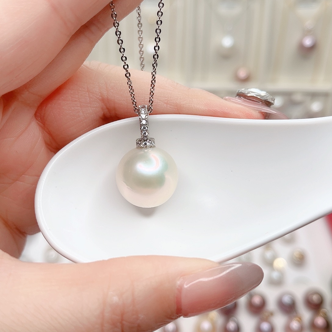 合金吊坠(赠链)淡水珍珠