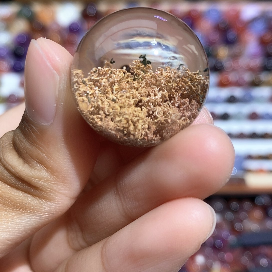 水晶幽灵球未镶嵌