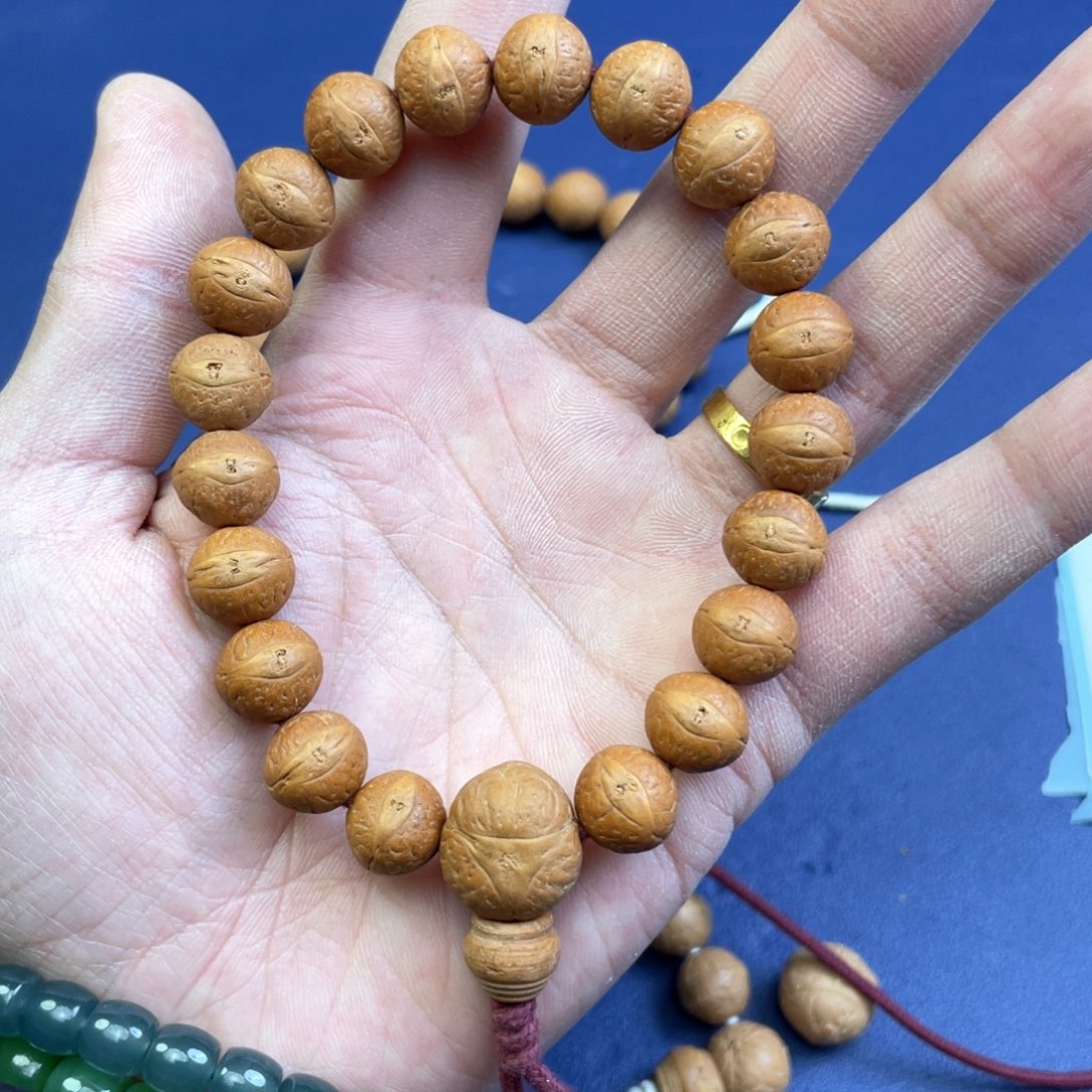 凤眼菩提手串12左右尺寸k11凤眼菩提D1同树