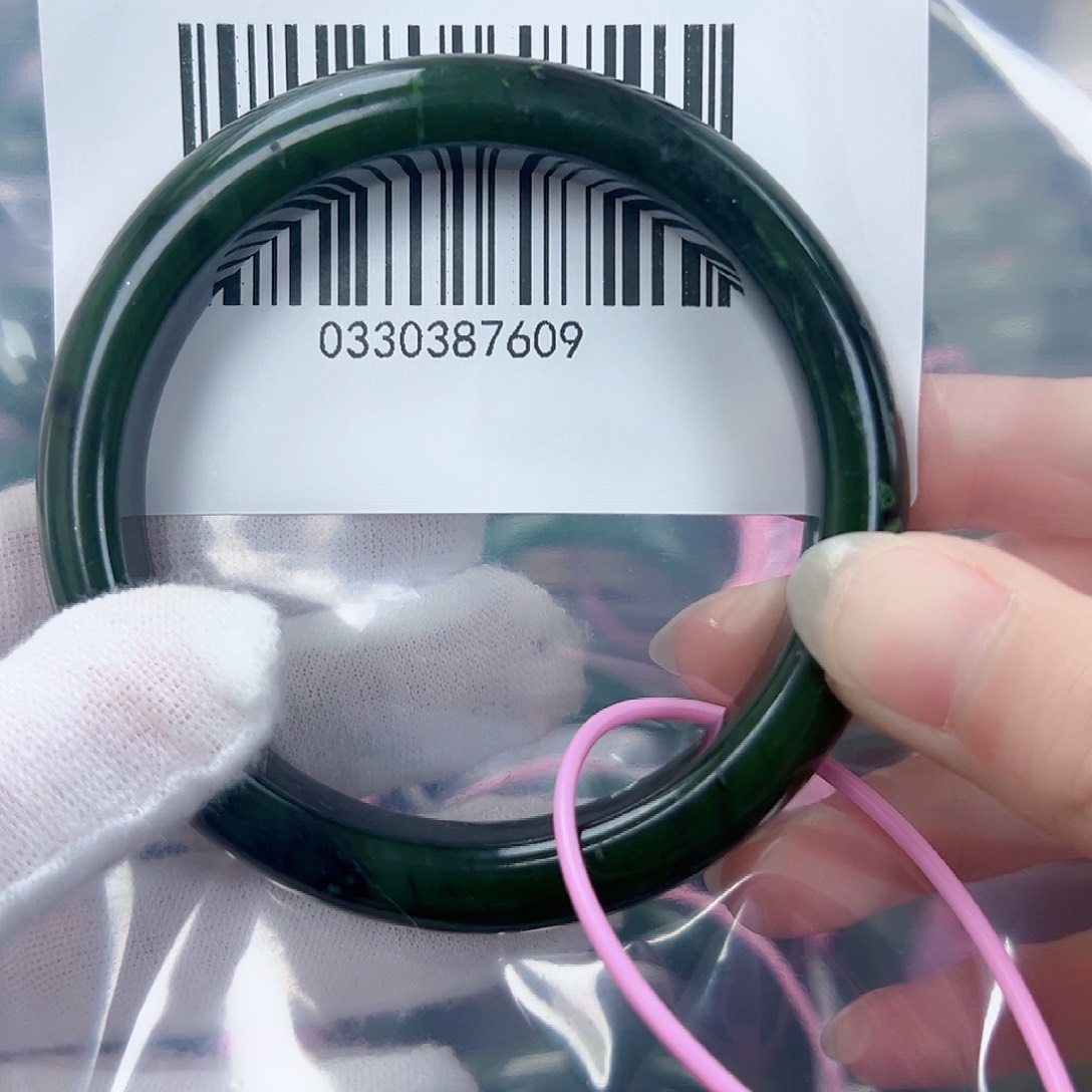 和田玉（碧玉）手镯未镶嵌5960