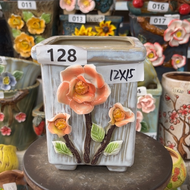 紫砂花盆粗陶材质多肉花盆