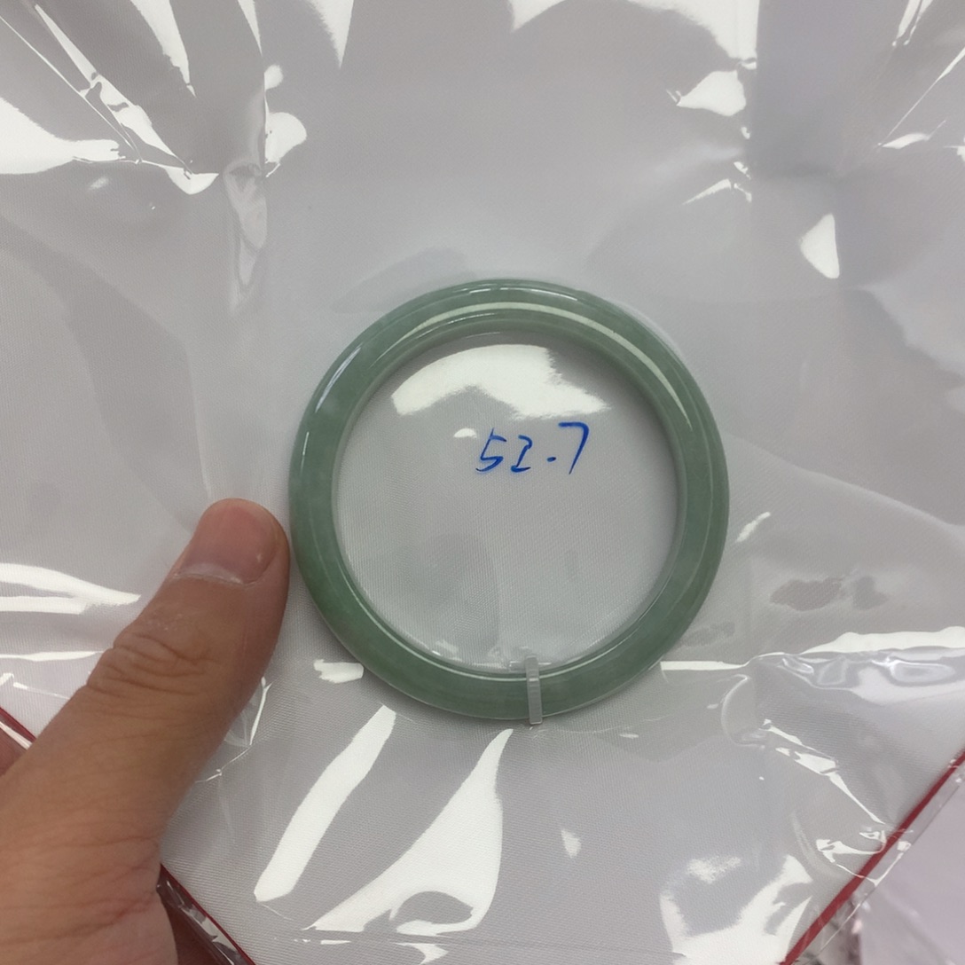 我***雨未镶嵌手镯翡翠天然缅甸翡翠手镯