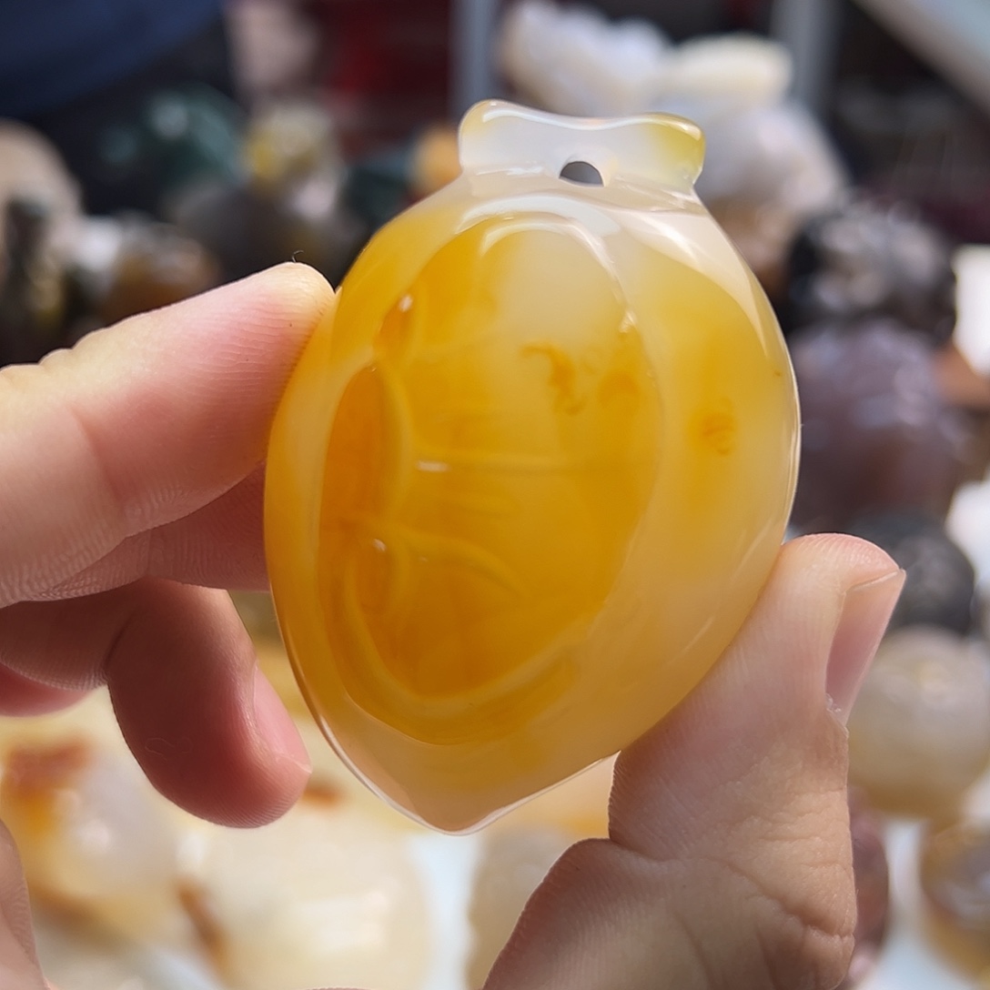 玛瑙/玉髓未镶嵌颈饰