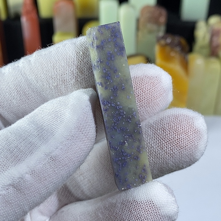 青田石青田封门蓝星