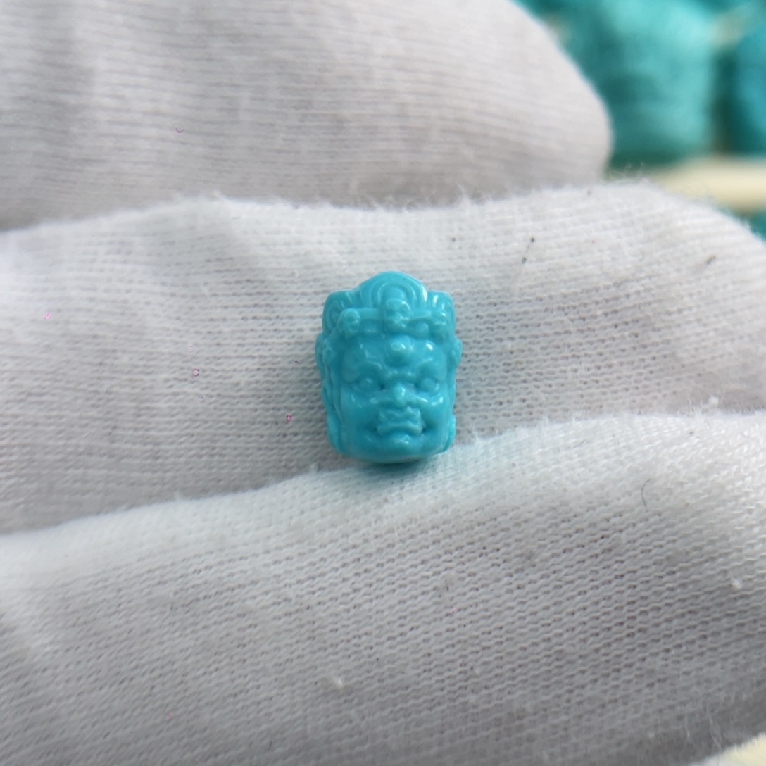 绿松石颈饰未镶嵌卡7.9-10.5-9.3