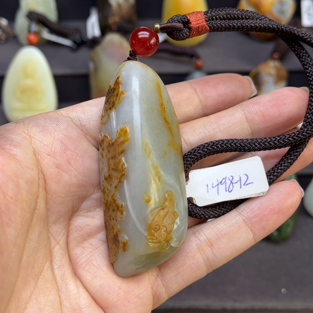 和田玉挂件未镶嵌