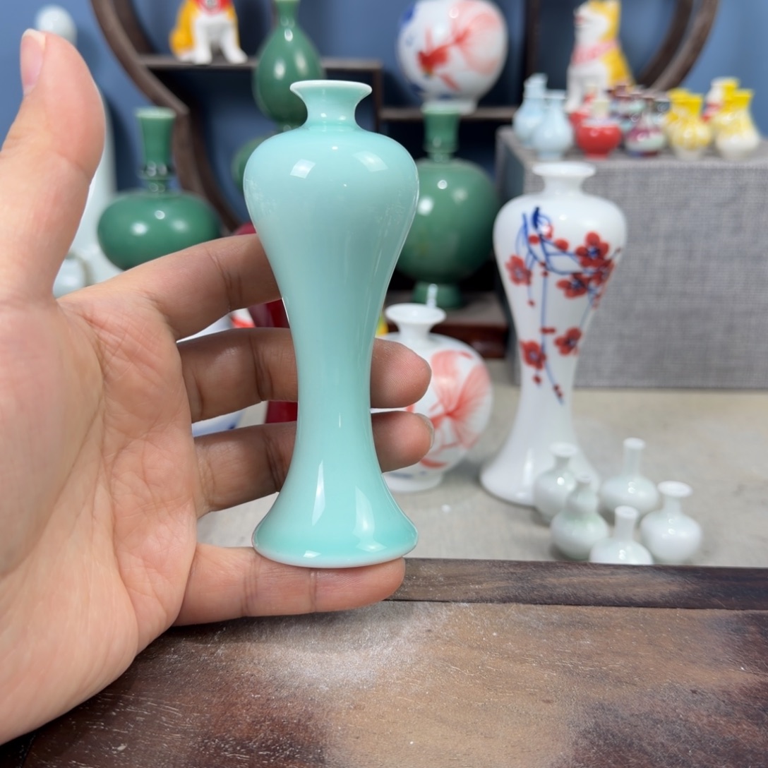 陶瓷手工小花器摆件