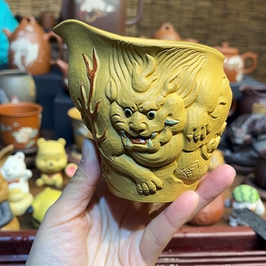紫砂茶杯紫砂公道杯