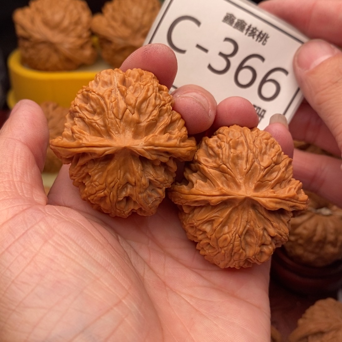 文玩核桃把件苹果40