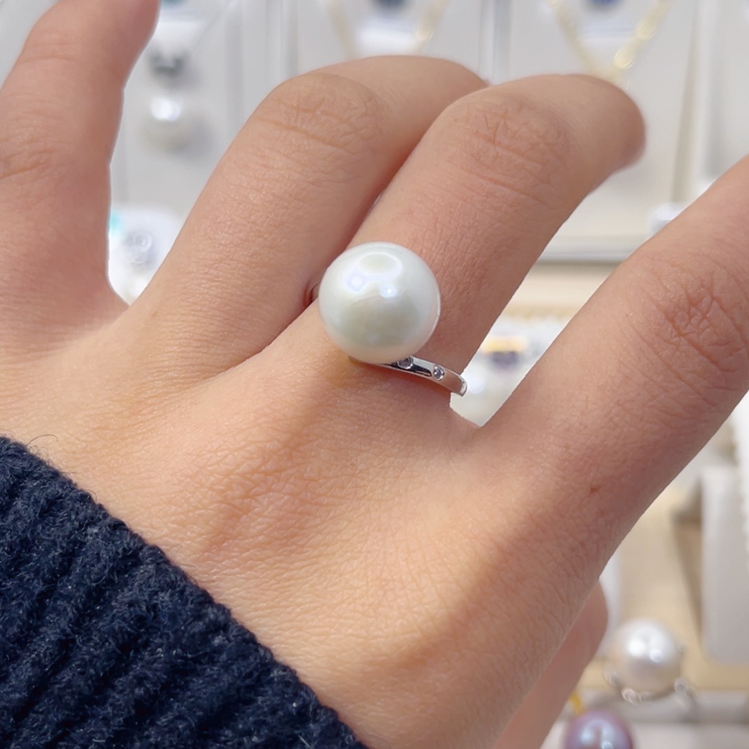 戒指淡水珍珠未镶嵌