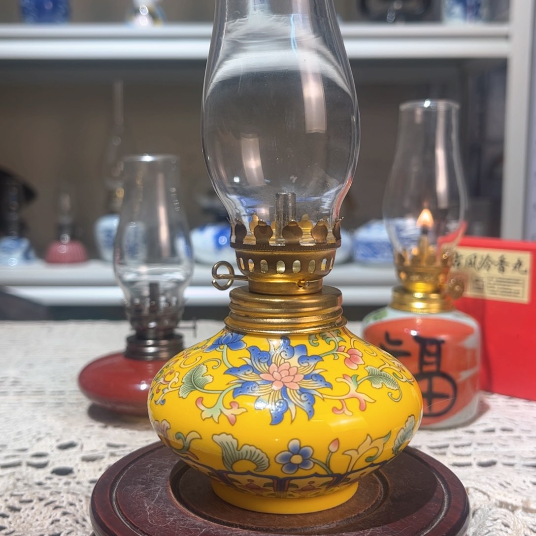 摆件景德镇陶瓷香薰灯