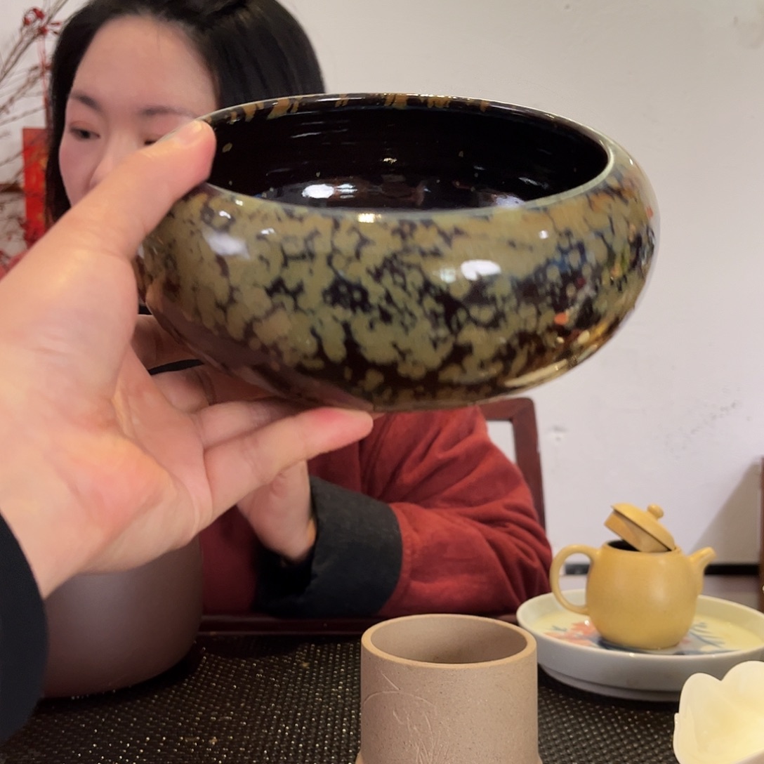 紫砂鈞釉古韵水洗