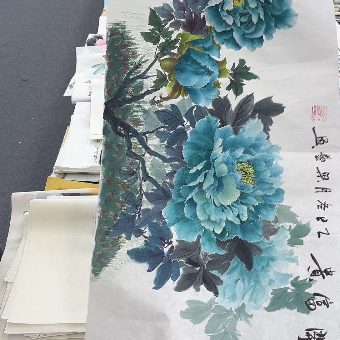 国画纯手绘作品欣赏