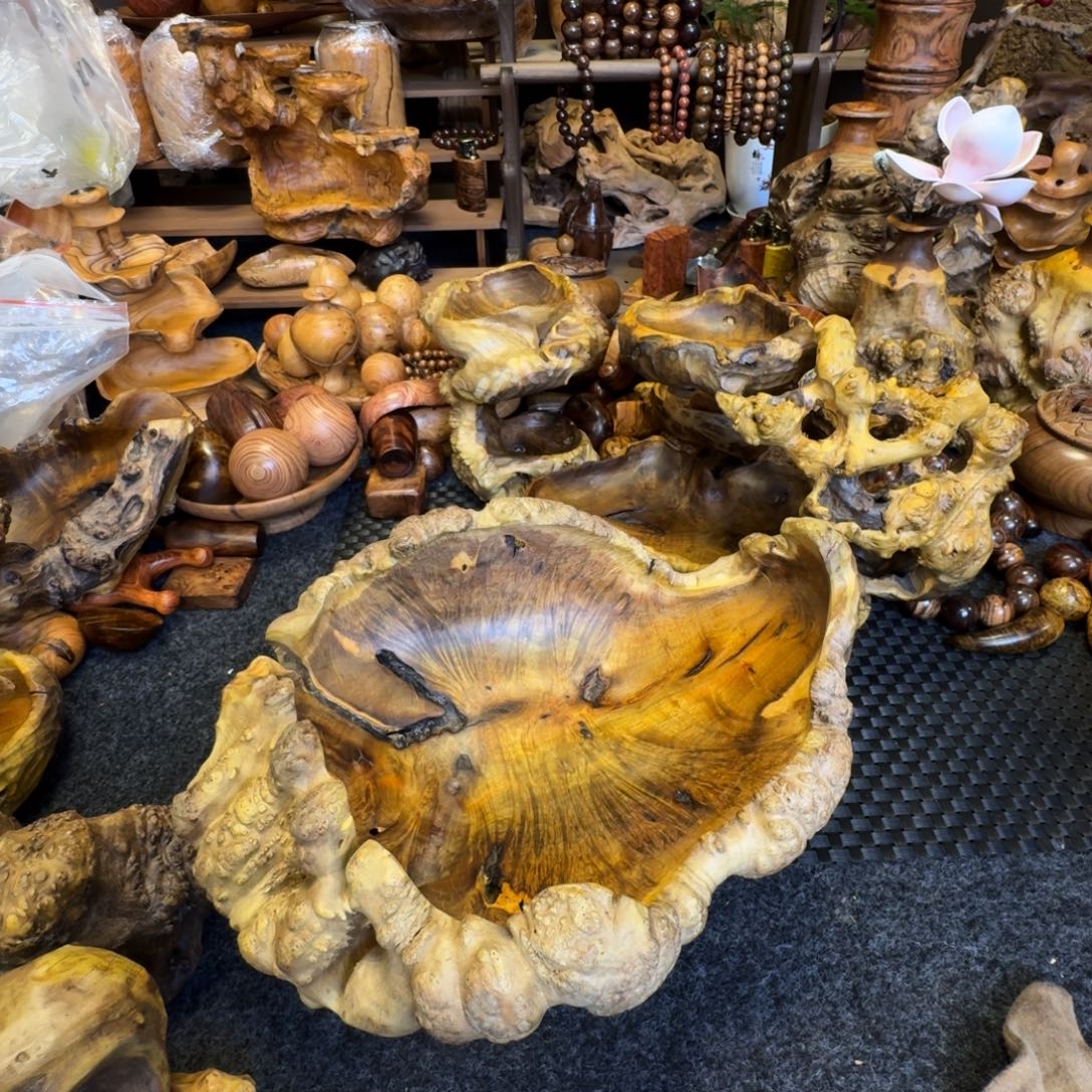 ****趣花梨木类贵黄鬼柳紫檀麻梨等硬木手作