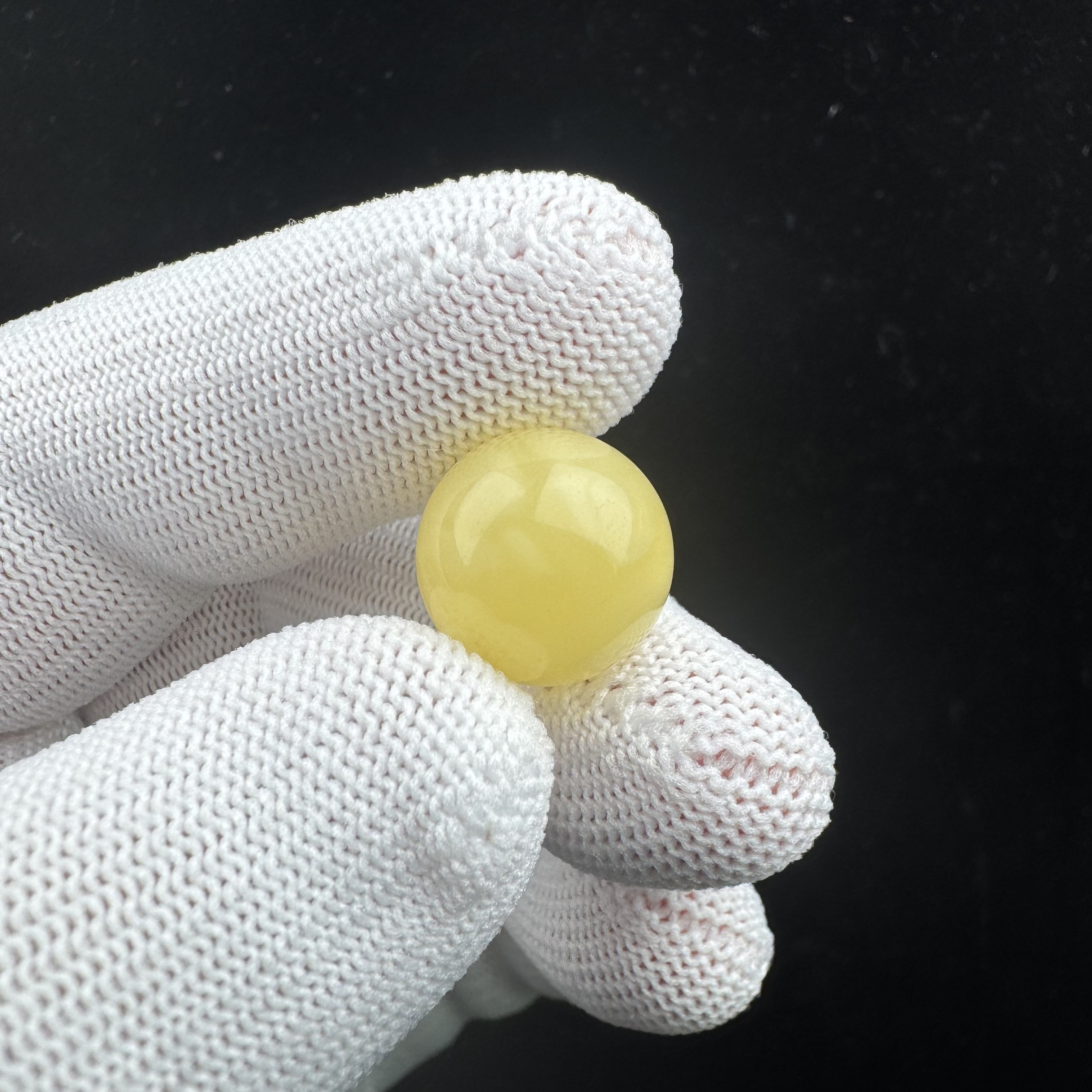 A2099天然蜜蜡妖花圆珠 14.5mm支持鉴定假一罚四