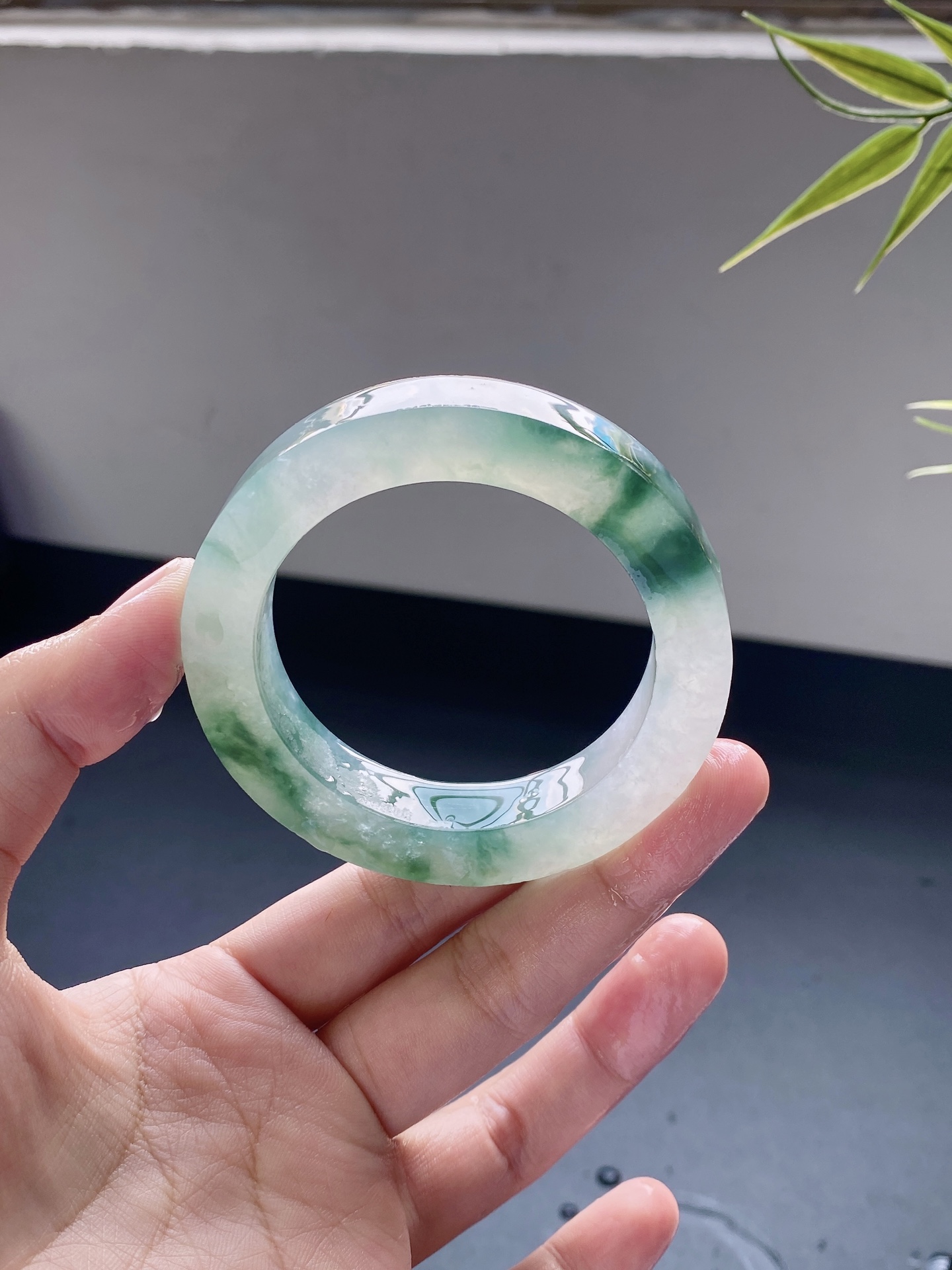 天然翡翠手镯定制可咨询圈口大小YZMPH-16-5