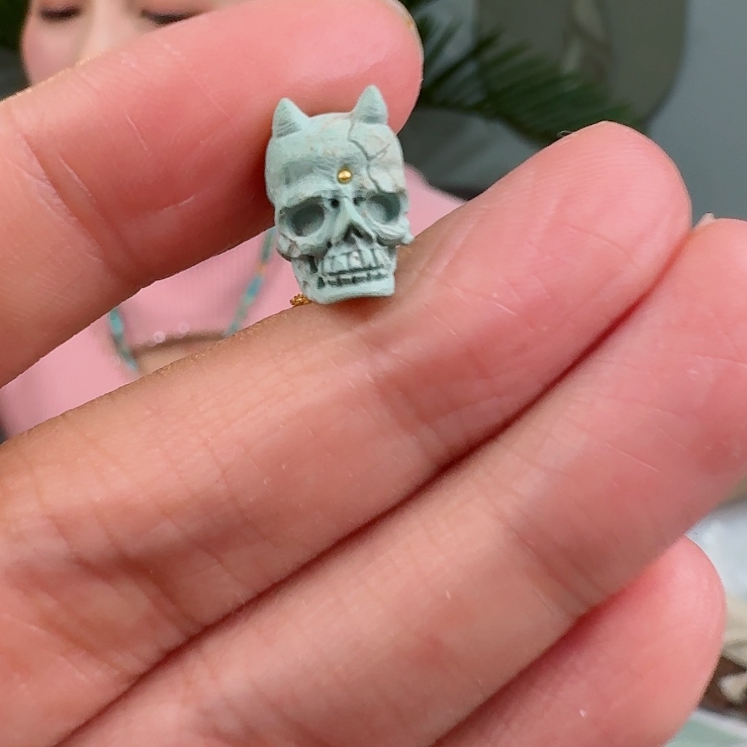 绿松石珠宝奇石未镶嵌