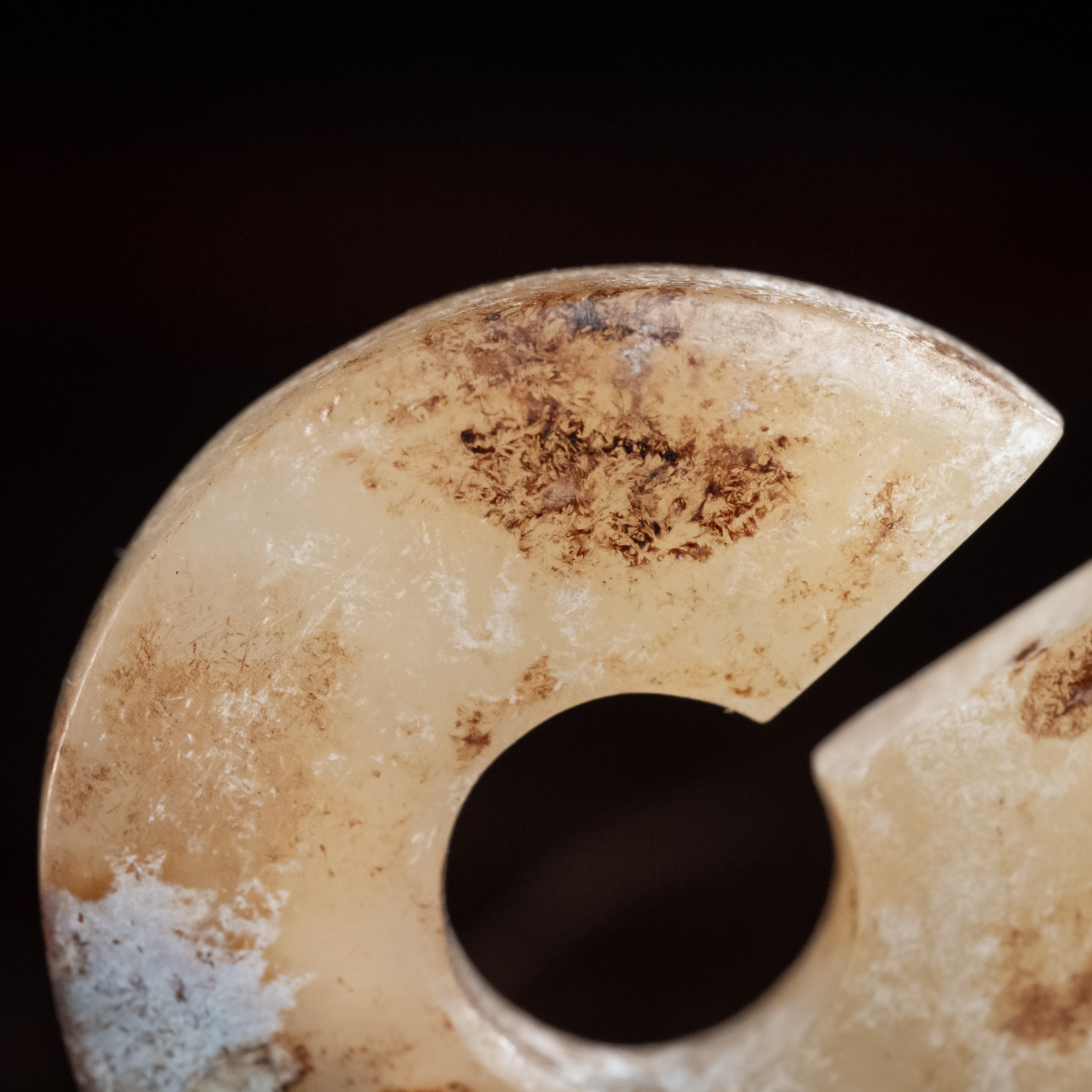 明代和田玉玉玦-NX