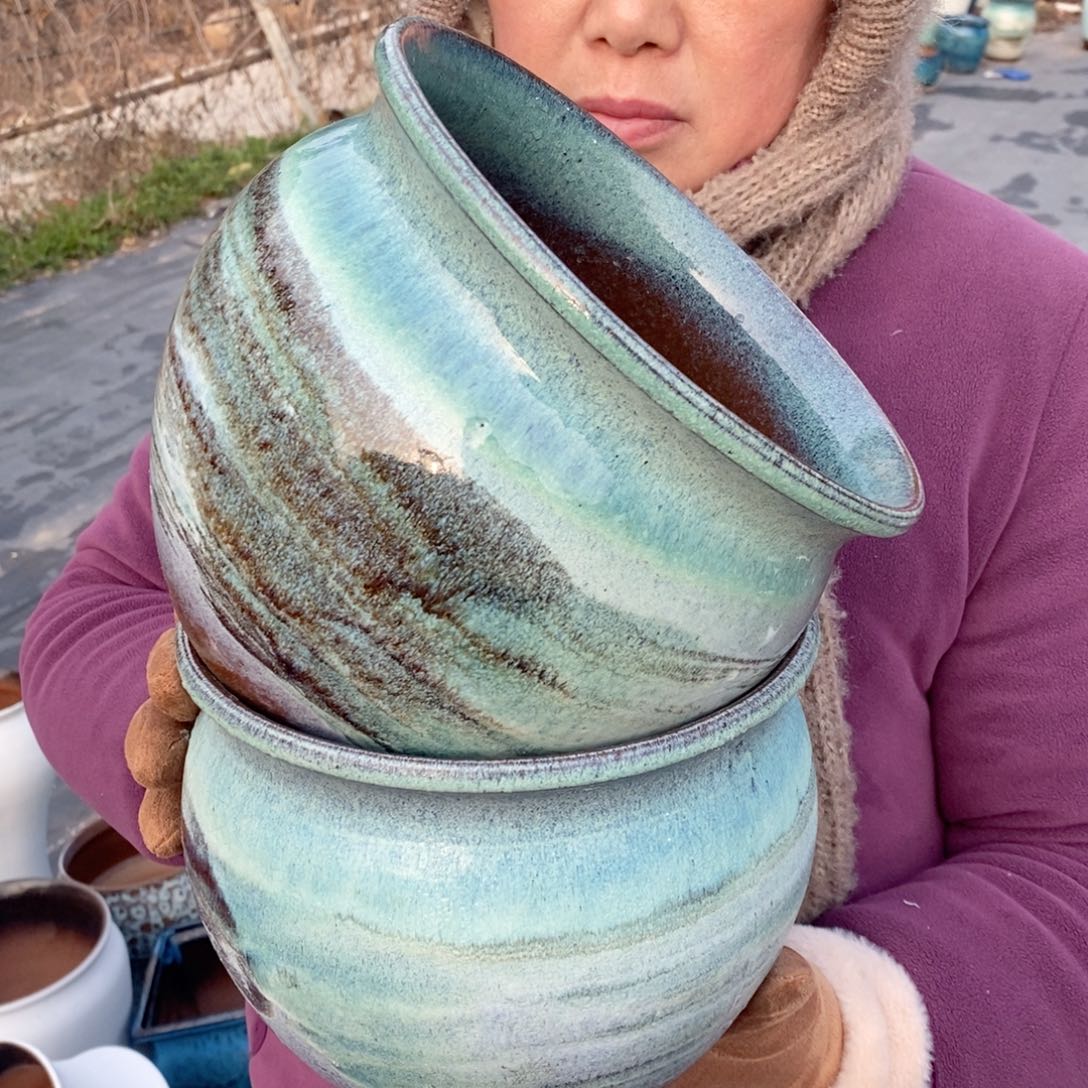 红陶口20高17～～～