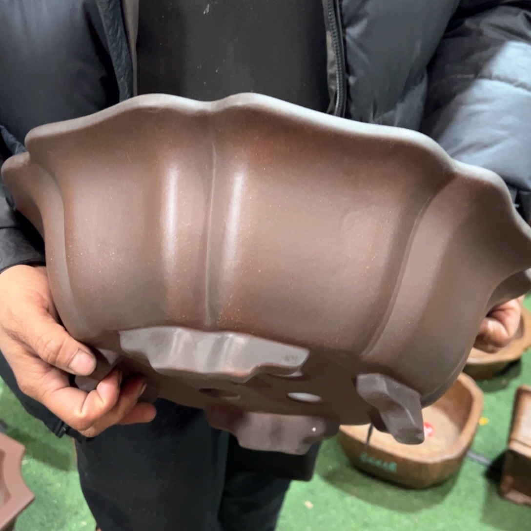紫砂花盆紫砂花盆