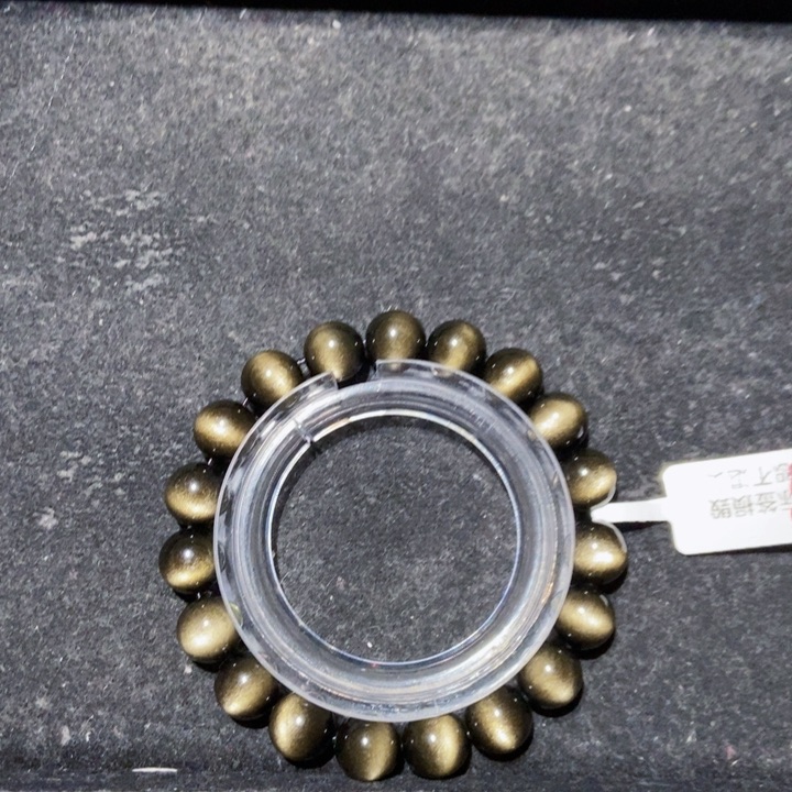 黑曜岩手链未镶嵌思*